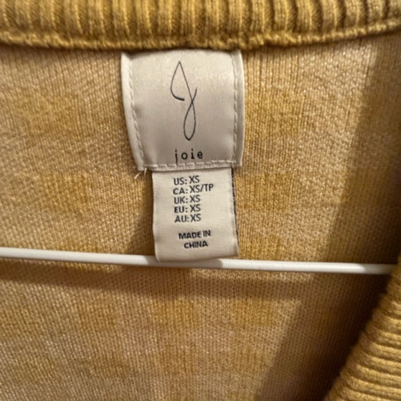 Joie checked oversized cardigan xs - Picture 4 of 8